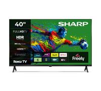 Sharp 40HD2225K 40 Inch Full HD Roku Smart TV with Freely in Black Sharp Black
