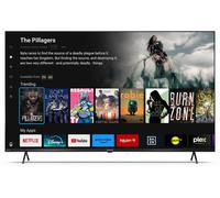 Sharp 4T-C50GK4245KB 50" LED Smart TV, 4K Ultra HD, Black F