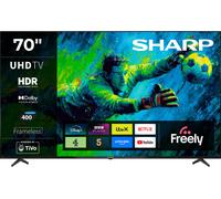 Sharp 70" 4K Ultra HD Smart TV [2024] - 4T-C70GK4245KB, Black
