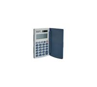 Sharp 8 Digit Dual Power Calculator (Hard Cover)