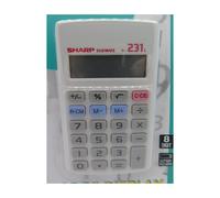 Sharp 8 Digit Simple Reliable Pocket Calculator Constant Function Battery Power