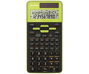 Sharp 82-EL531TH-GR Scientific Calculator Green 272 functions LCD ...