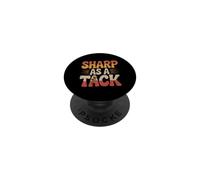 Sharp As A Tack Clever Witty Smart Puns PopSockets Adhesive PopGrip