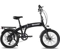 SHARP BK-BM04-KB Electric Folding Bike - Black, Black
