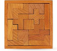 Sharp Brain Zone Wooden Brain Teaser | Puzzle for Kids Children & Adults | Challenging Puzzles | Pentominoes Brain Teaser Games | Suitable for Ages 3 and above