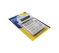 Sharp Silver 8-Digit Semi-Desktop Calculator EL-330ERB
