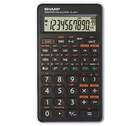 SHARP CALCULATOR SCIENTIFIC BLISTER EL501TBWH-EU,Black/White