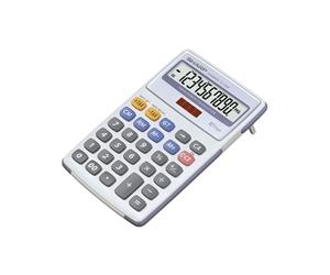 Sharp Calculator Tax Desktop Battery/Solar-power 10 Digit Ref EL334FB