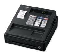 Sharp Cash Register 200 PLUs 7 Lines/sec Black Ref XE-A137BK