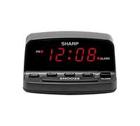 SHARP Digital Alarm Clock with Keyboard Style Controls