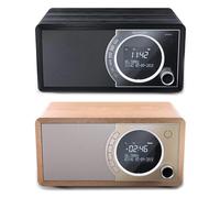 SHARP DR-450 Digital Radio DAB/DAB+/FM with Bluetooth Speaker Black or Brown