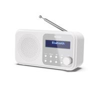 SHARP DR-P420(WH) Tokyo Portable Digital Radio - Bluetooth 5.0, DAB+/F