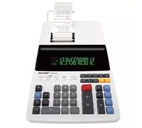 Sharp EL-2607LG calculator Desktop Printing Black White