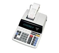 Sharp EL-2607V Printing Desktop Calculator 12 Digits Black Red Printing Colours White
