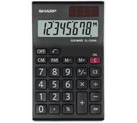Sharp Black Semi-Desktop Calculator EL310N