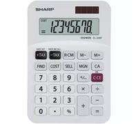 Sharp EL-330FB calculator Pocket Financial White