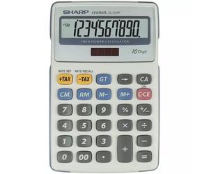 Sharp EL-334F calculator Desktop Financial Grey