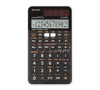 SHARP EL-510RT Scientific School Calculator, White | D.A.L. input, 1-line 10+2 digits, 169 functions, solar and battery operation, 5 memory, protective case