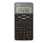 Sharp EL-531TH Scientific Calculator with D.A.L. Input Battery Operated Silver grey