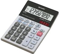 Sharp EL-M711GGY Desktop Calculator 10-Digit Display Glass Design