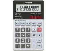 Sharp EL-W211G Pocket Calculator Tax Calculation 10 Characters