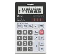 Sharp EL-W211G Pocket Calculator Tax Calculation 10 Characters