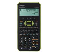 Sharp EL-W531 XH-GR Scientific Calculator WriteView Display Metallic Green with Battery 335 Functions for Grammar/Secondary School