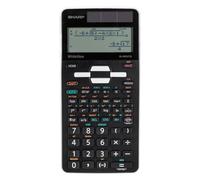 SHARP EL-W550TG Scientific School Calculator, Black | WriteView display, D.A.L. input, 258 functions, solar & battery operation - for high school and high school