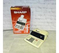 Sharp EL2607V 12-Digit Printing Calculator | Dual Colour Printing | Tax Calculat