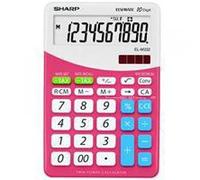 Sharp ELM 332BPK Pink 10 digit desktop Calculator