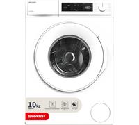 Sharp ES-NFA014BWNA-EN White 10kg 1400 Spin Freestanding Washing Machine A