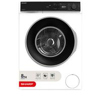 SHARP ES-NFA814BW1NA-EN 8 kg 1400 Spin Washing Machine - White, White