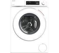 Sharp ES-NFB014DWNAO-EN 10kg Washing Machine with 1400 rpm - White - A Rated, White