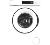 SHARP ES-NFB814BWNA 8 kg 1400 Spin Washing Machine - White, White