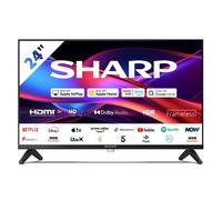 SHARP Frameless Smart Roku TV 24 Inch HD Ready LED 3 HDMI Ports HDR10 24GD2225K