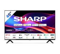 SHARP Frameless Smart Roku TV 40 Inch Full HD LED 3 HDMI Ports HDR10 40GD2225K