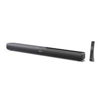 Sharp HT-SB100K 2.0 Soundbar with Bluetooth 5.1 for Wireless Streaming, Sound Bar for TV with HDMI ARC/CEC, 3.5mm Aux-In, USB Playback/MP3, Equaliser with 3 Pre-Sets & Remote Control - Glossy Black