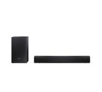 Sharp Soundbar for TV HT-SBW121K Roku TV Ready - 2.1 Channel Sound Bar with Wireless Subwoofer, 240W (Max) Output, HDMI ARC/CEC, Bluetooth 5.3, Optical, AUX & USB Playback