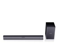 Sharp Ht-Sbw182 Black 2.1 Slim Soundbar System & Wireless Subwoofer For Tv And Device Streaming