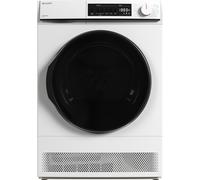 Sharp Home Appliances KD-NCB8S7GW91-EN tumble dryer Freestanding Front-load 8 kg White