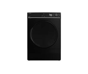 Sharp KD-NCB8S7PB91-EN Tumble Dryer, 8KG Condenser Dryer, Black, B Energy Class