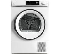 Sharp KD-NHB8S6GW3-EN 8Kg Heat Pump Tumble Dryer - White - A+++ Rated