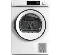 Sharp KD-NHB8S6GW3-EN 8Kg Heat Pump Tumble Dryer - White - A+++ Rated