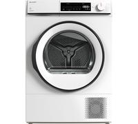 Sharp KD-NHB8S6GW3-EN 8Kg Heat Pump Tumble Dryer - White - A+++ Rated