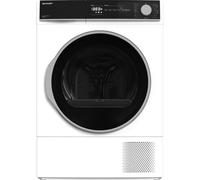 Sharp KD-NHH8S7GW21-EN, Free Standing, 8KG, Heat Pump Tumble Dryer, A++ Energy Rating, White