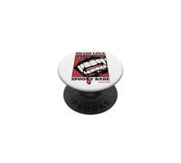 Sharp Love Vampire Fangs Lips Gothic Halloween Spooky Babe PopSockets Adhesive PopGrip