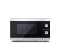 Sharp YC-MS01U-S microwave Black, Silver Solo microwave Countertop 20 L 800 W