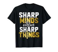 Sharp Minds Collect Sharp Things Knife T-Shirt