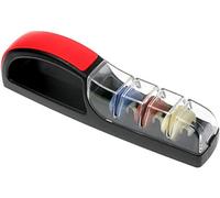 MinoSharp 3 Plus Shinkansen Universal Sharpener Black & Red