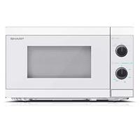 SHARP MS01E-C Microwave 800 W 5 Power Levels Defrost Function 440 x 258 x 344 cm Crystal White